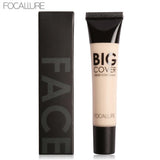 DZT1968 Women 4Color Waterproof Hose Concealer Trimming Cover Dark Circles Freckles Acne no-fade Cream Base 18211cm (A)
