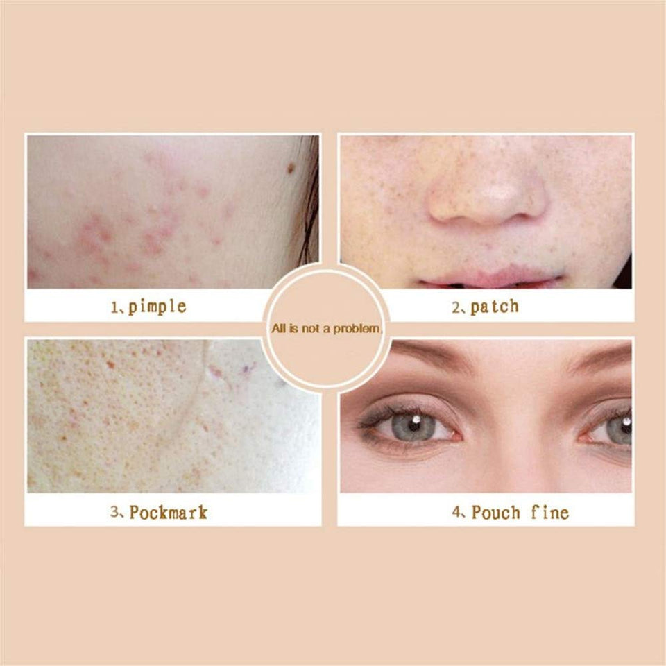Zhengpin Face Foundation Primer Makeup Primer, Refines Pores, Smooths Skin, Firming Flawless Base Concealer Cream (A)