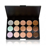 MYEDO 15 Color Contour Cream Concealer Palette With Brush Foundation Makeup Concealers & Neutralizers