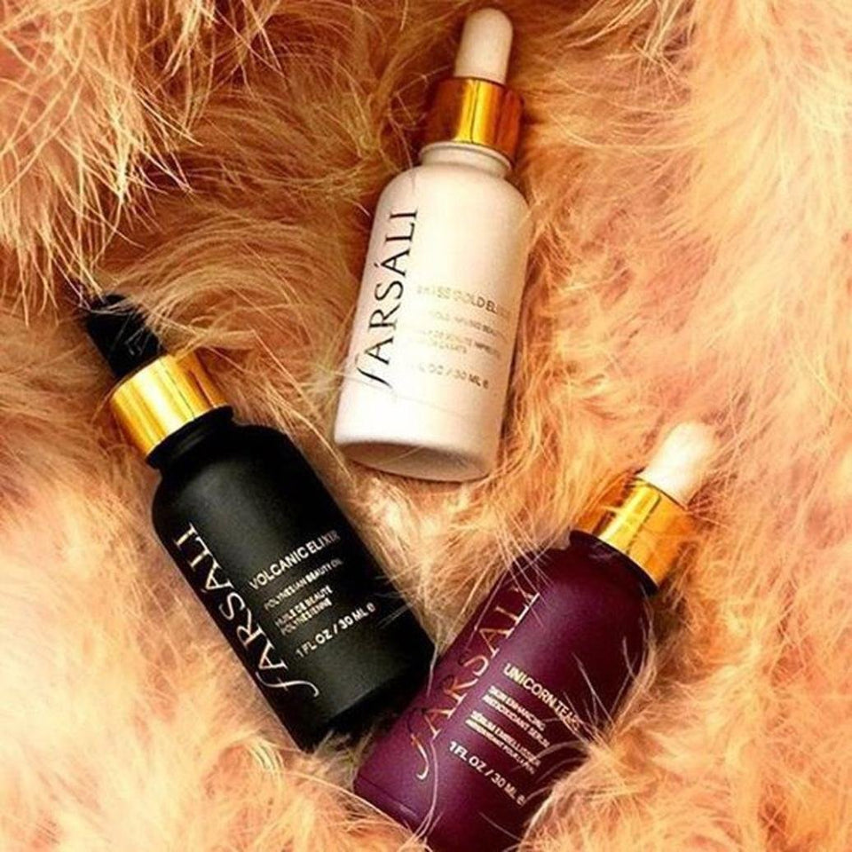 Essence Oil,Enjocho 1PC 30ml Rose Gold Hydrating Moisturizing Moisturizer Essence Oil Liquid Free Antioxidant 2018 Hot (Purple)