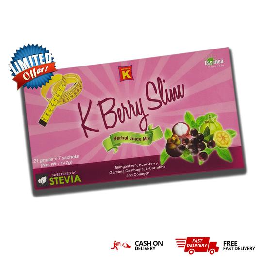 K BERRY SLIM BY MS. KORINA SANCHEZ - ROXAS (7-DAY SLIMMING CHALLENGE)