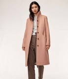 Meghan Markle Coat - Aritzia Tan Wooly
