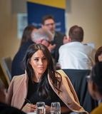 Meghan Markle Coat - Aritzia Tan Wooly